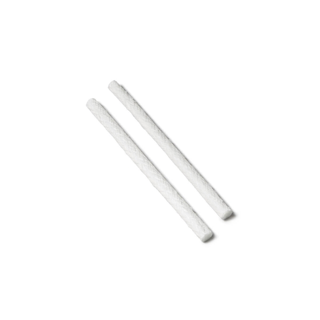 tiki torch replacement wick up close white background