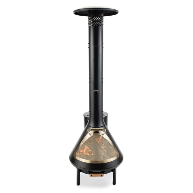 chiminea fire pit image