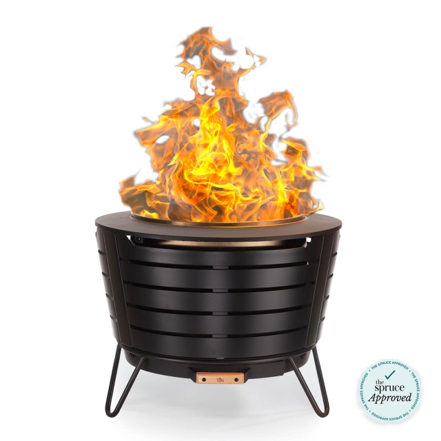 patio pit hero image with spruce approved stamp