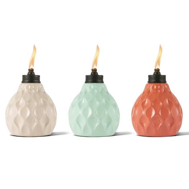 tiki brand seaside escape table torches 3 pack