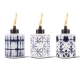 tiki brand tie dye table torch 3 pack