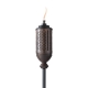 cabos tiki torch up close white background