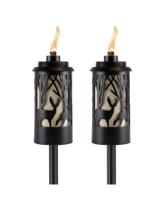 tiki brand brown hunter metal brown torch hero