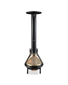 chiminea fire pit image