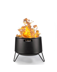 tiki brand social fire pit with large flame
