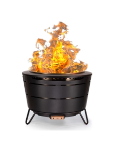 tiki brand reunion fire pit hero image with flame