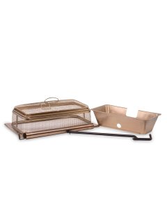 tiki brand retreat heat deflector, screen, and poker bundle