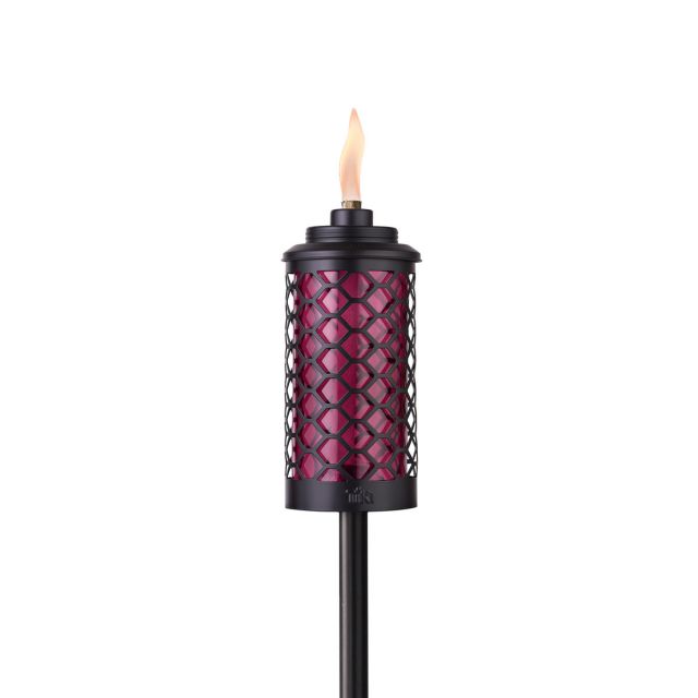 burgundy honeycomb torch