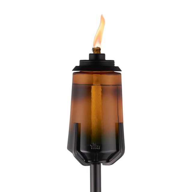 main image of industrail ombre glass torch