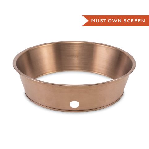 PATIO FIRE PIT HEAT DEFLECTOR