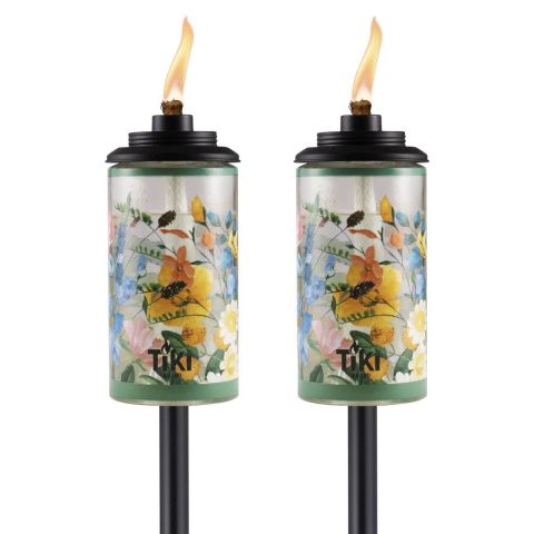 2 PACK - EASY INSTALL WILDFLOWER TORCHES