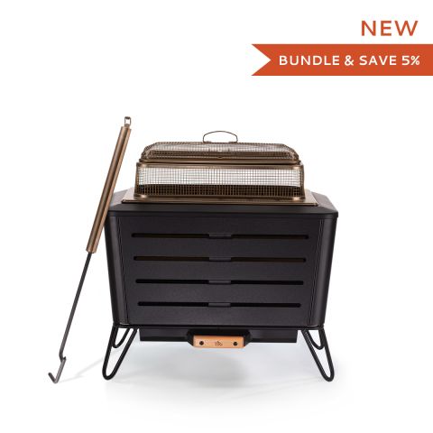 Smokeless Retreat Fire Pit and Screen Bundle