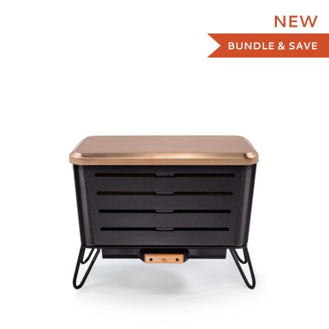 Smokeless Retreat Fire Pit + Tabletop Cover Bundle