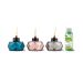 blue gray or orange table tiki torch with 4 ounce clean burn bitefighter fuel up close white background