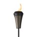 island king tiki torch up close white background
