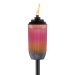 main image of tiki brand rainbow glass torch