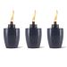 tiki brand herringbone blue table torch 3 pack