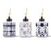 tiki brand tie dye table torch 3 pack