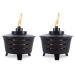 2 pack hero image of the mini fire pit table torches