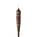 royal polynesian bamboo tiki torch up close white background