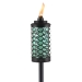 main image of tiki honeycomb blue torch