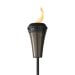 island king tiki torch up close white background