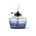 tiki brand adjustable flame blue ombre glass table torch